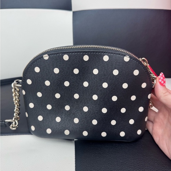 Kate Spade Spencer Sunshine Dot Small Dome Crossbody Bag Polka dot and Wallet - Picture 5 of 10